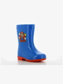 Super Mario Gummistøvler, Cobalt Blue/Red