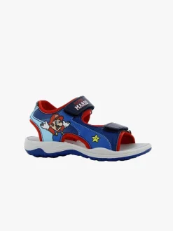 Super Mario Sandaler, Navy/Red