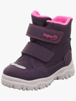 Superfit Husky1 Vinterstøvler, Dark Purple/Pink