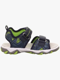 Superfit Mike 3.0 Sandaler, Blå/Lysegrøn
