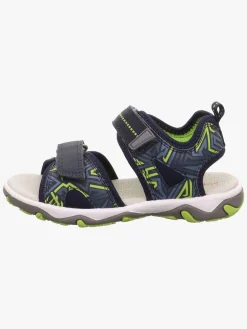 Superfit Mike 3.0 Sandaler, Blå/Lysegrøn