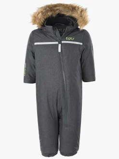 TDLR Charlie Babyflyverdragt, Dark Grey Melange