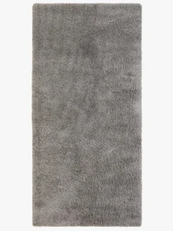 Teddy Ryatæppe 60x120, Sølv