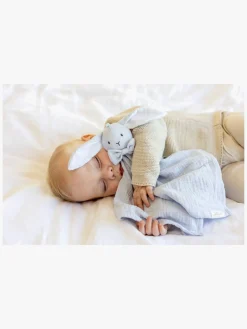 Teddykompaniet Diinglisar  Kanin Nusseklud Musselin, Babyblå