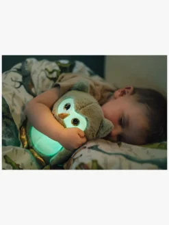 Teddykompaniet Selvlysende Ugle 22 Cm, Lyserød