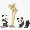 That's Mine Wallsticker, Pandas and Bambus