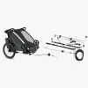 Thule Chariot Cross 2 Cykelanhænger inkl. Skisæt, Dark Slate G3