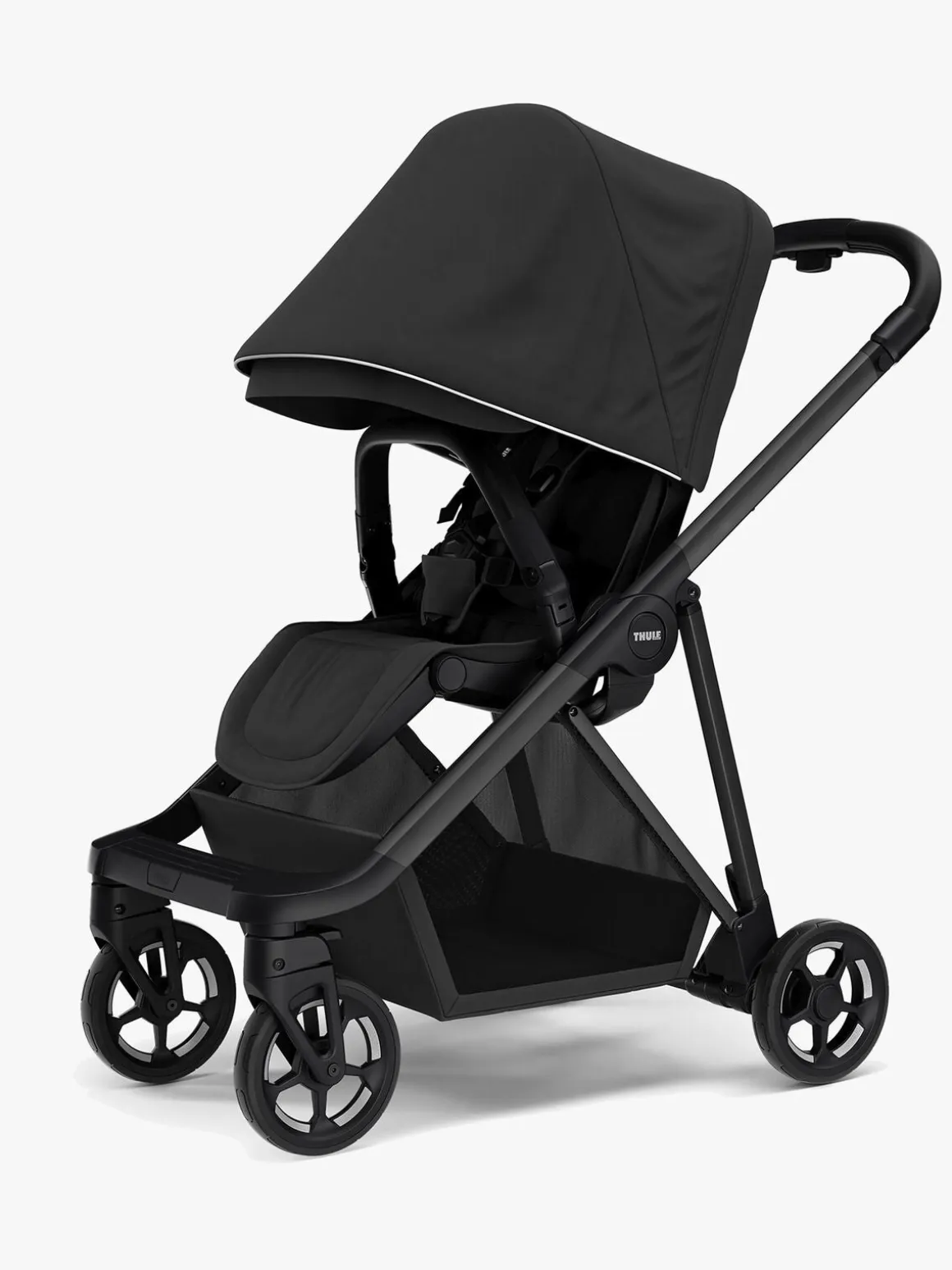 Thule Shine Duovogn inkl. Kaleche Luftrenser, Black/Blue