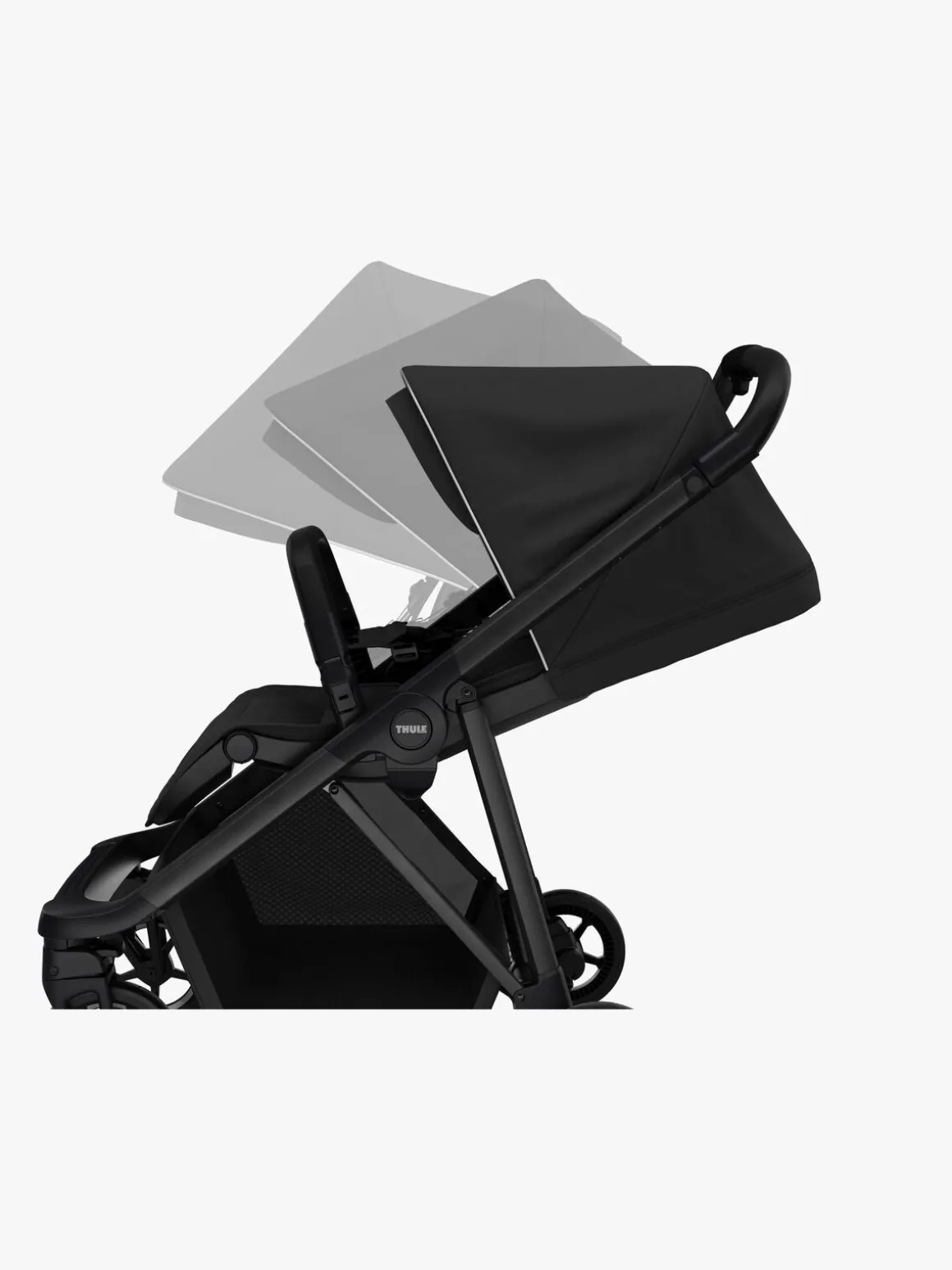 Thule Shine Klapvogn, Black/Black