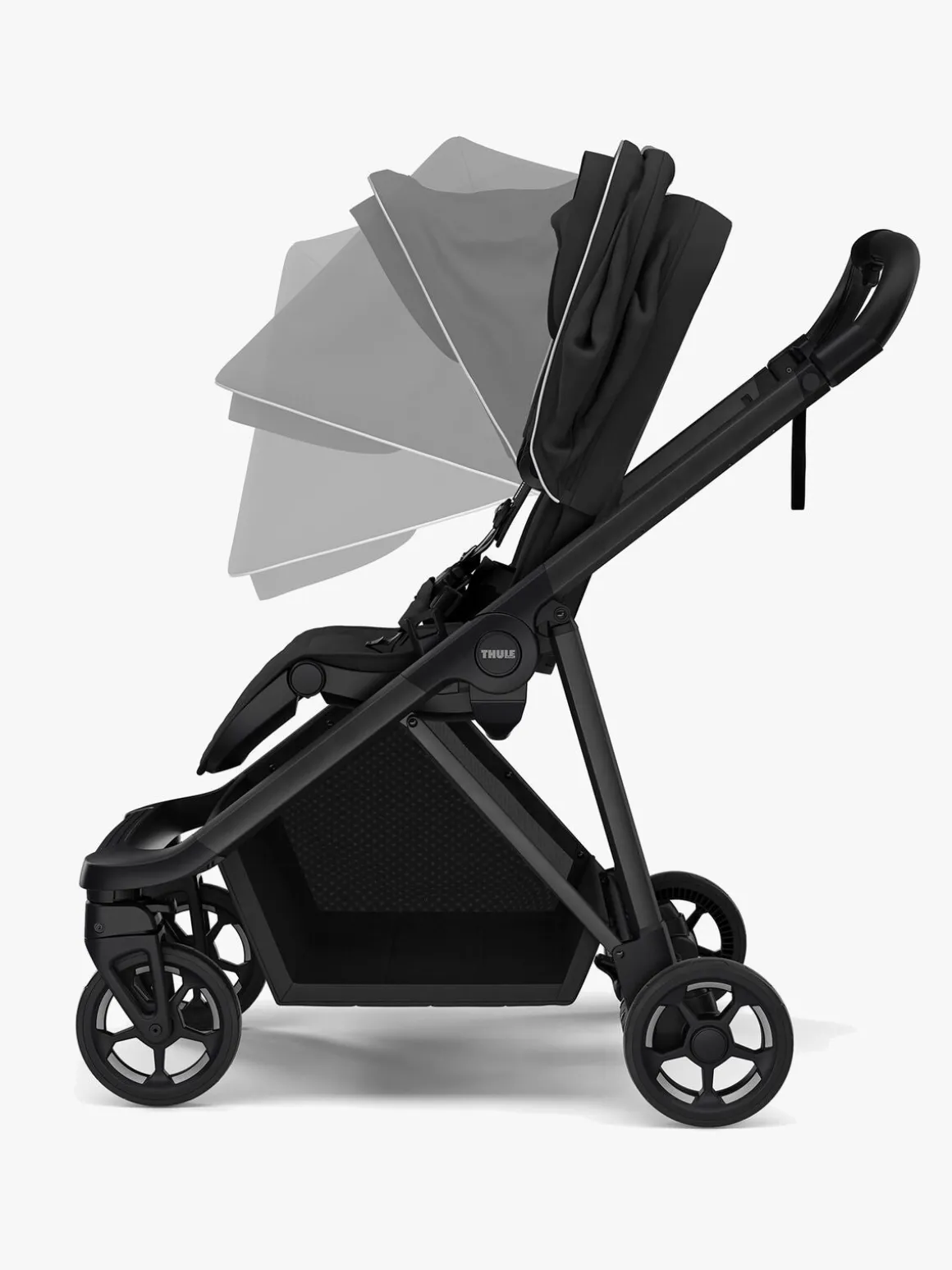 Thule Shine Klapvogn, Black/Black