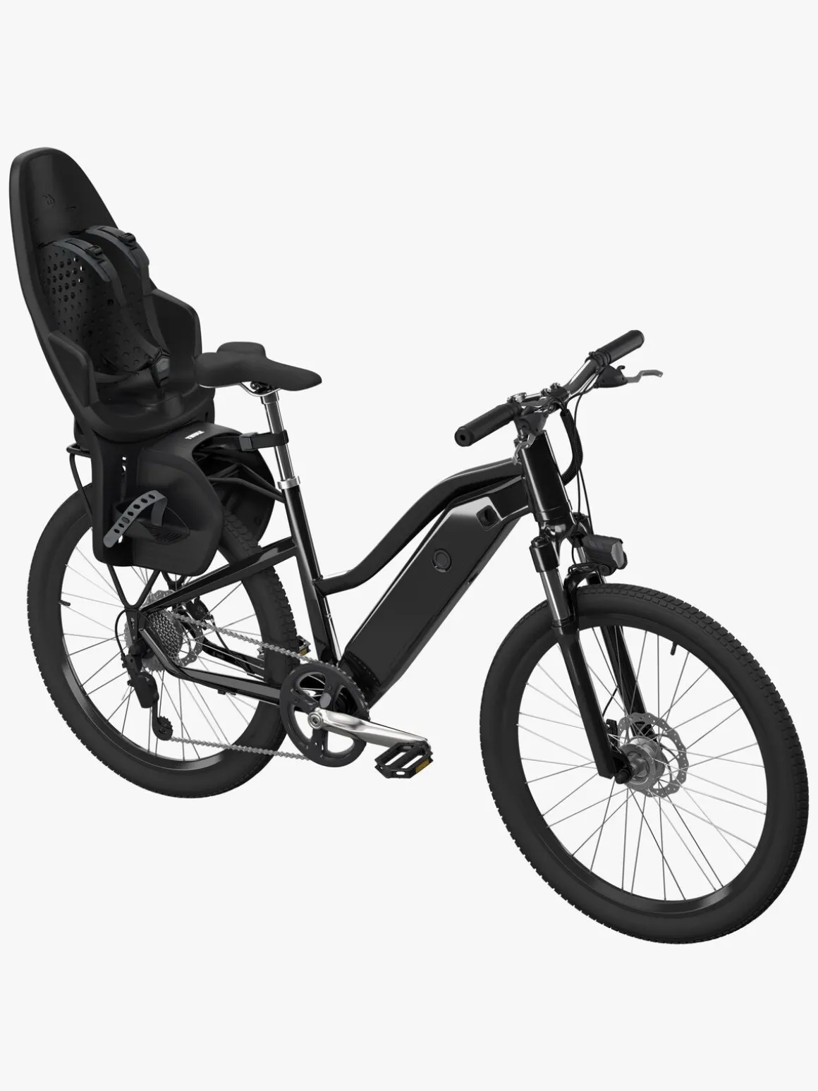 Thule Yepp 2 Maxi MIK HD Rack Mount Cykelstol, Black