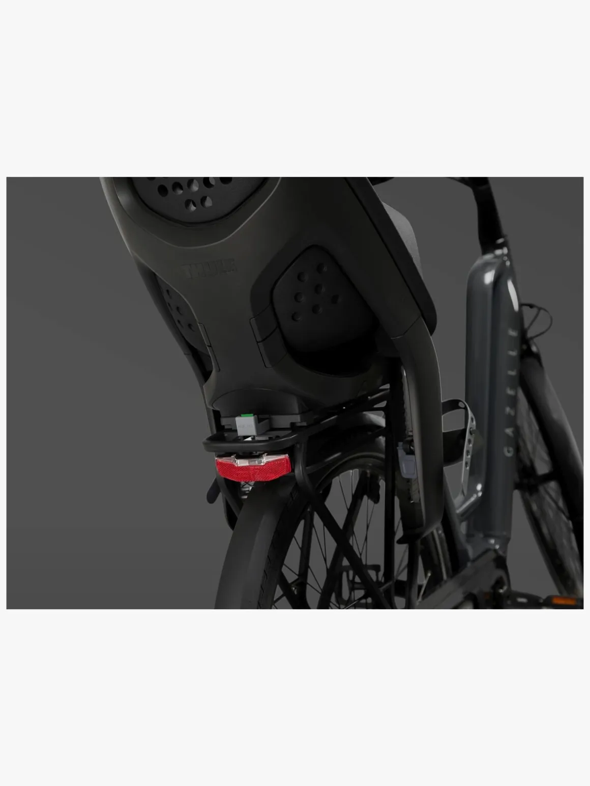 Thule Yepp 2 Maxi MIK HD Rack Mount Cykelstol, Black