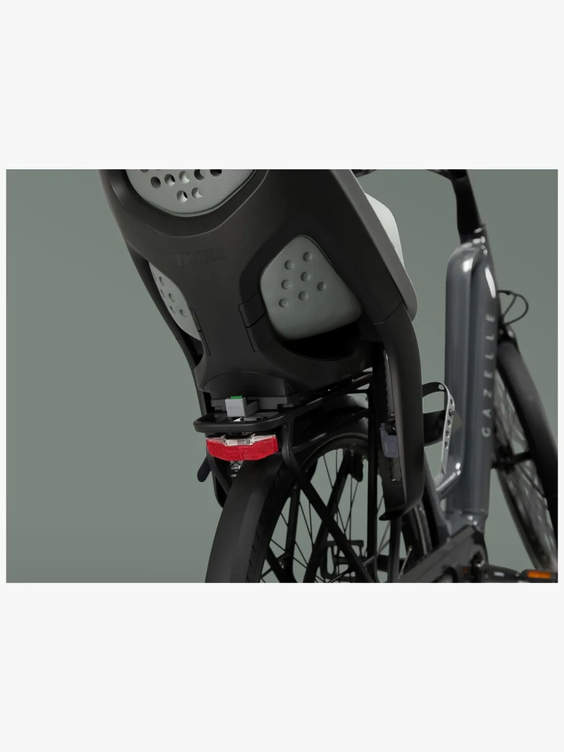 Thule Yepp 2 Maxi MIK HD Rack Mount Cykelstol, Agave