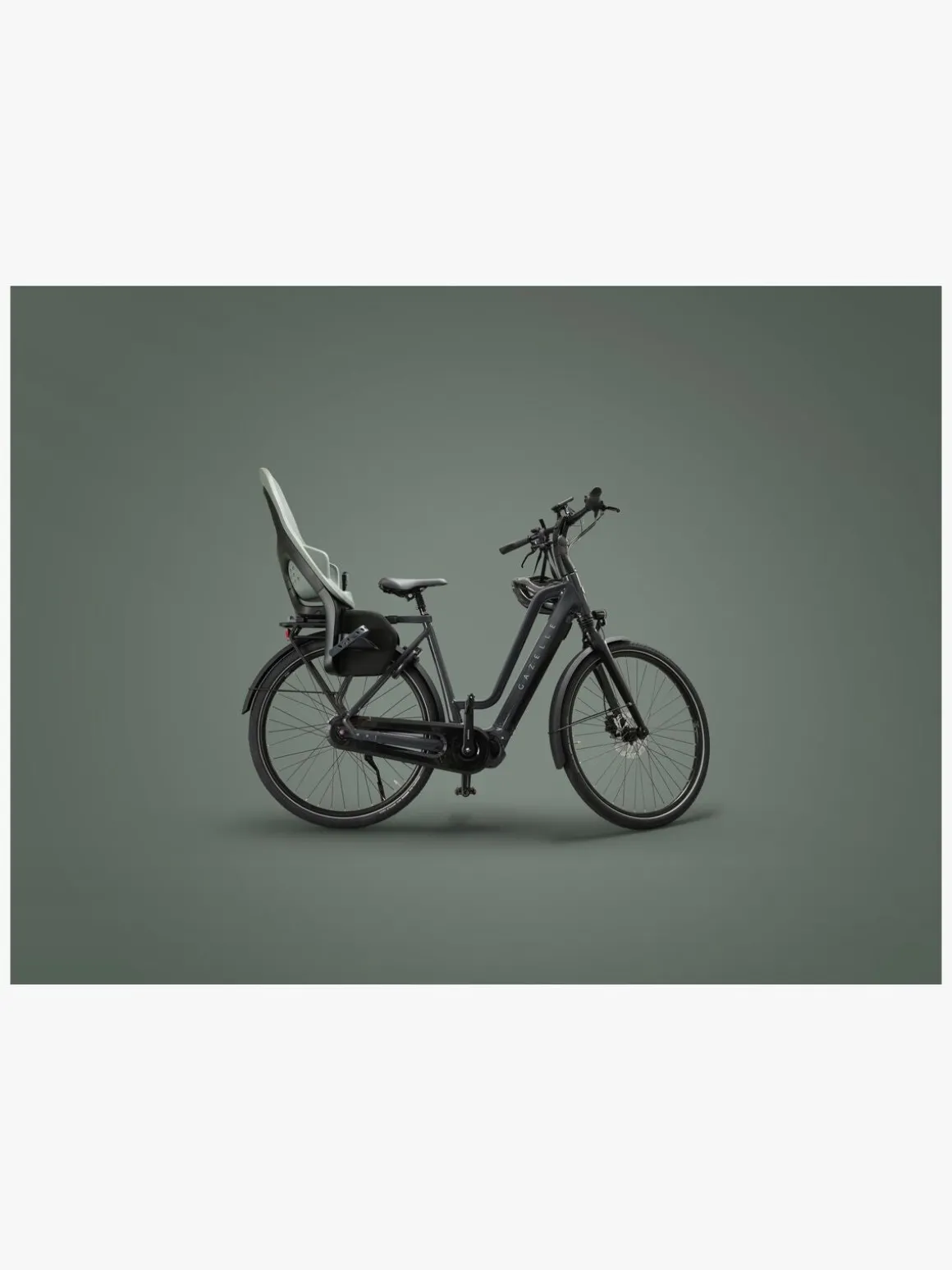 Thule Yepp 2 Maxi MIK HD Rack Mount Cykelstol, Agave