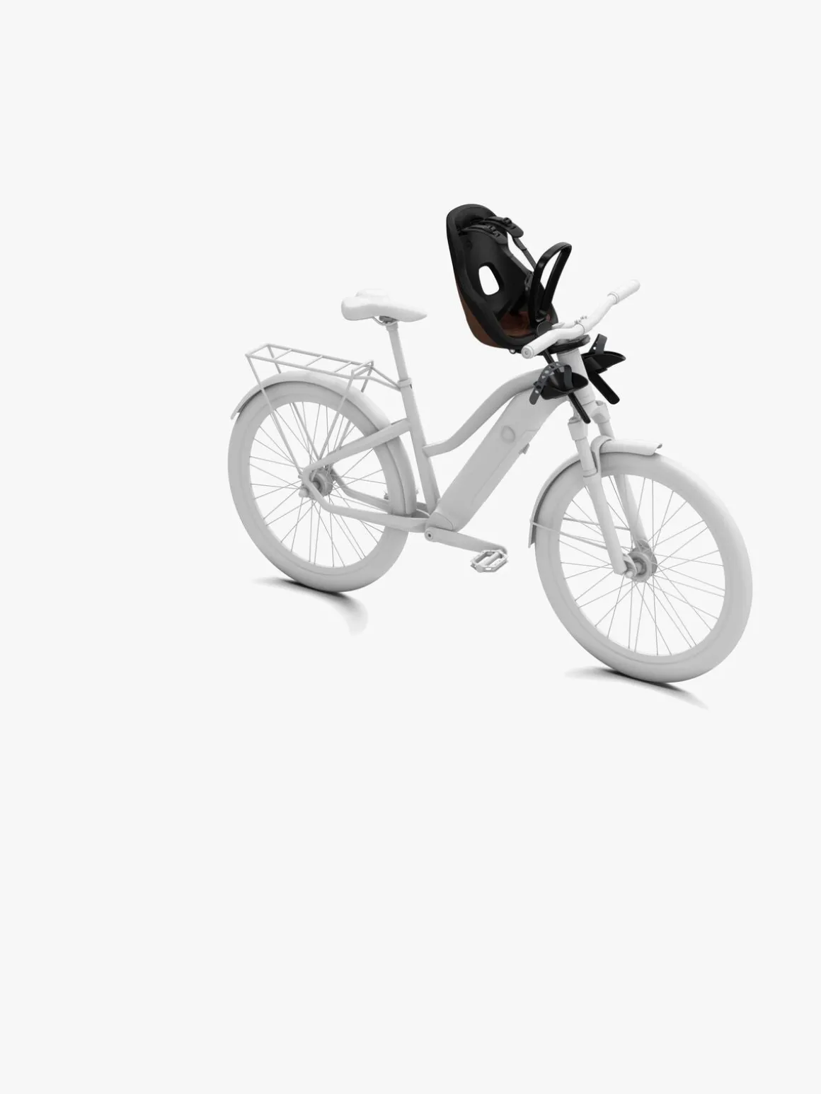 Thule Yepp Nexxt 2 Mini Front Mount Cykelstol, Chocolate Brown
