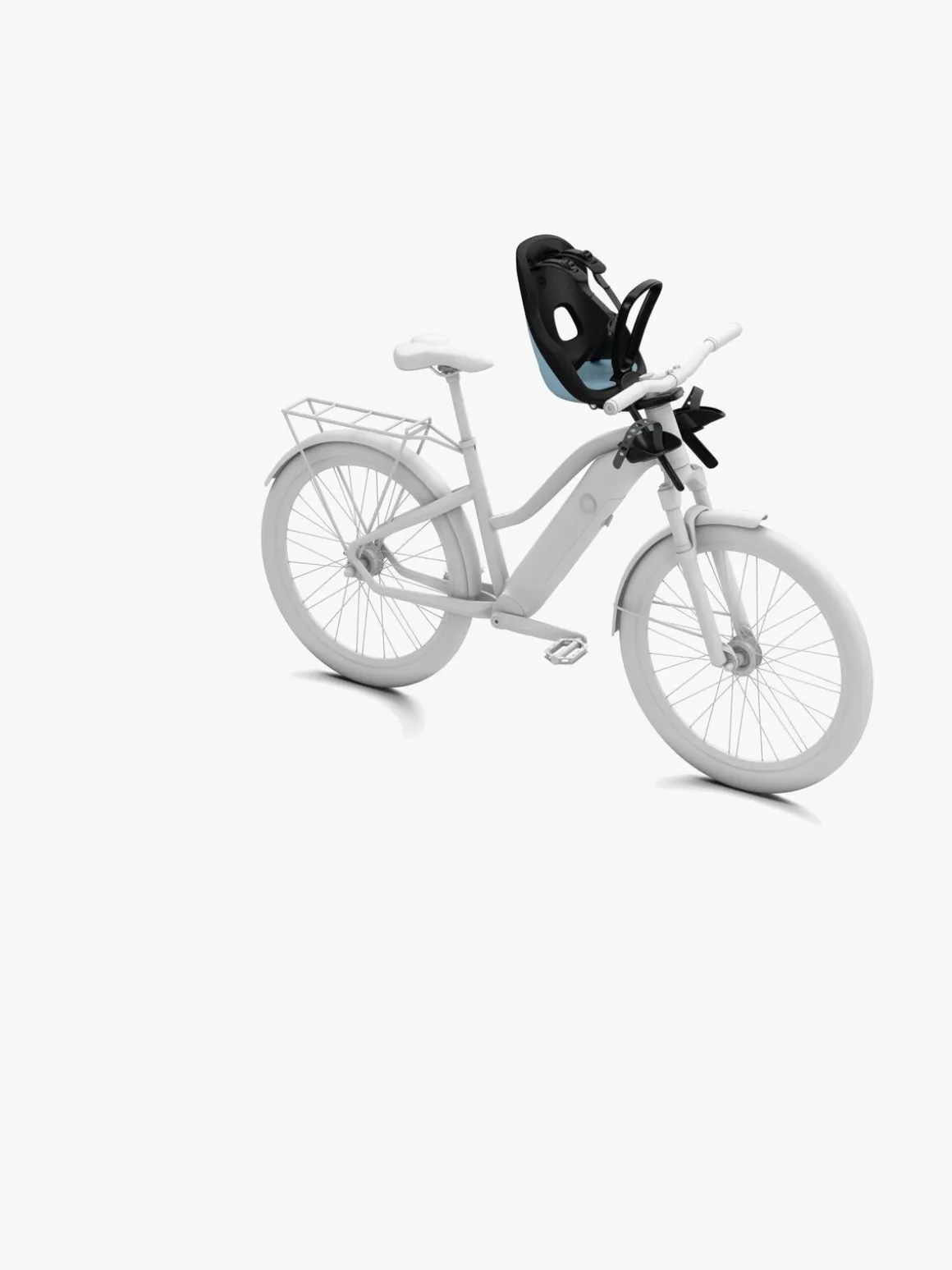 Thule Yepp Nexxt 2 Mini Front Mount Cykelstol, Aquamarin