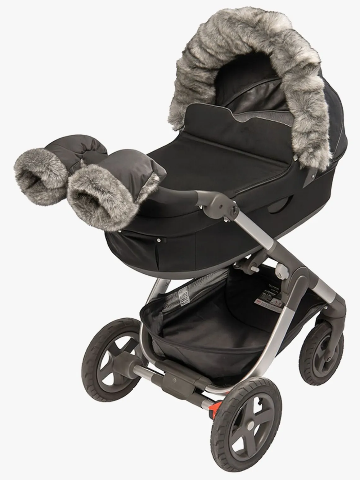 Tinkafu Håndvarmere, Grey Faux Fur