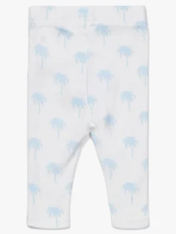 Tiny Treasure Lexi Leggings 2-pak, Blue/Palm