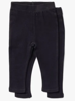 Tiny Treasure Lexi Leggings 2-pak, Phantom Black