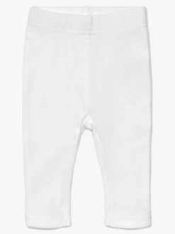 Tiny Treasure Lexi Leggings 2-pak, White/Flamingo