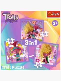 Trefl Trolls 3 Puslespil 3-i-1