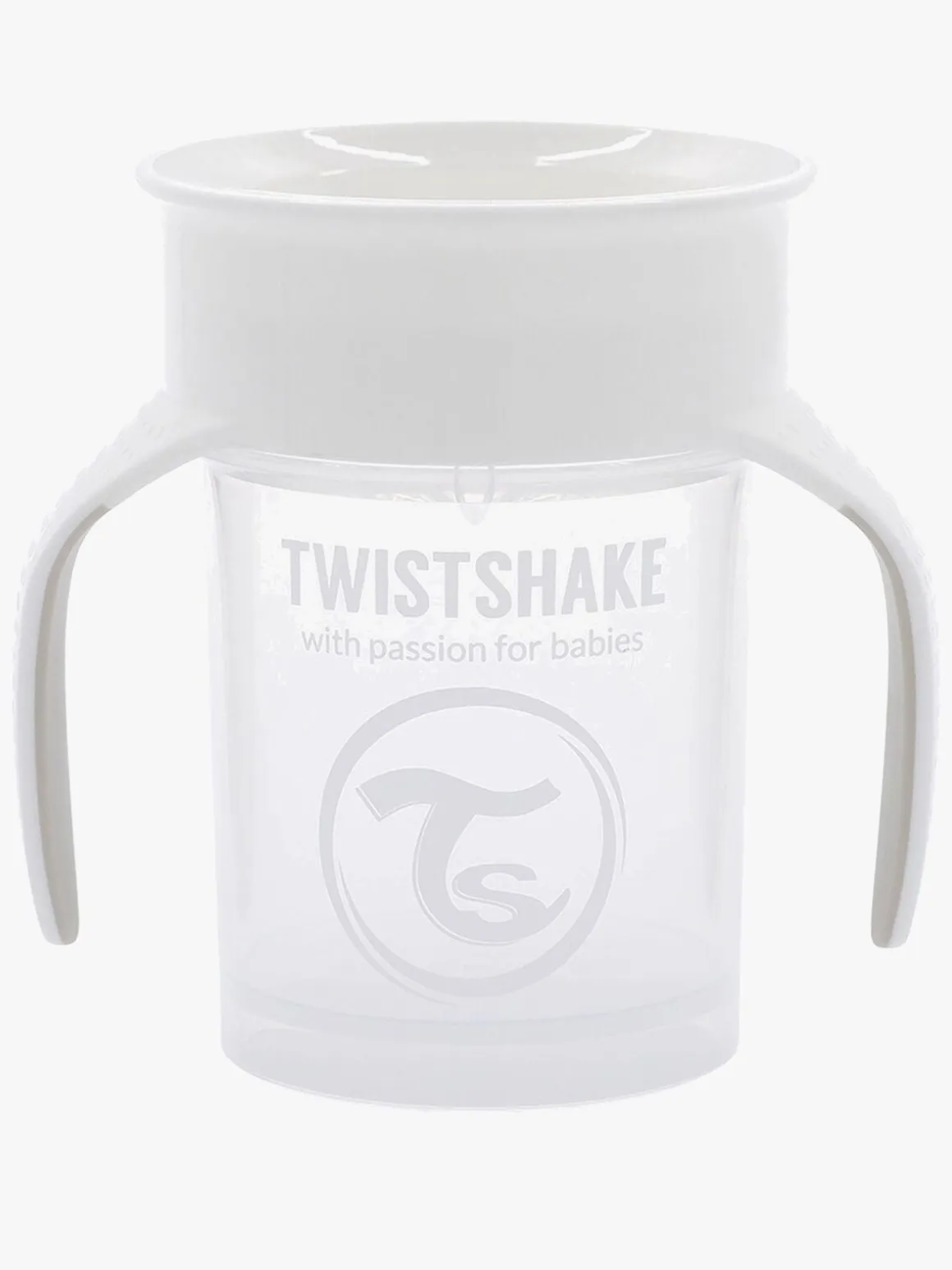 Twistshake 360 Øvekop, White