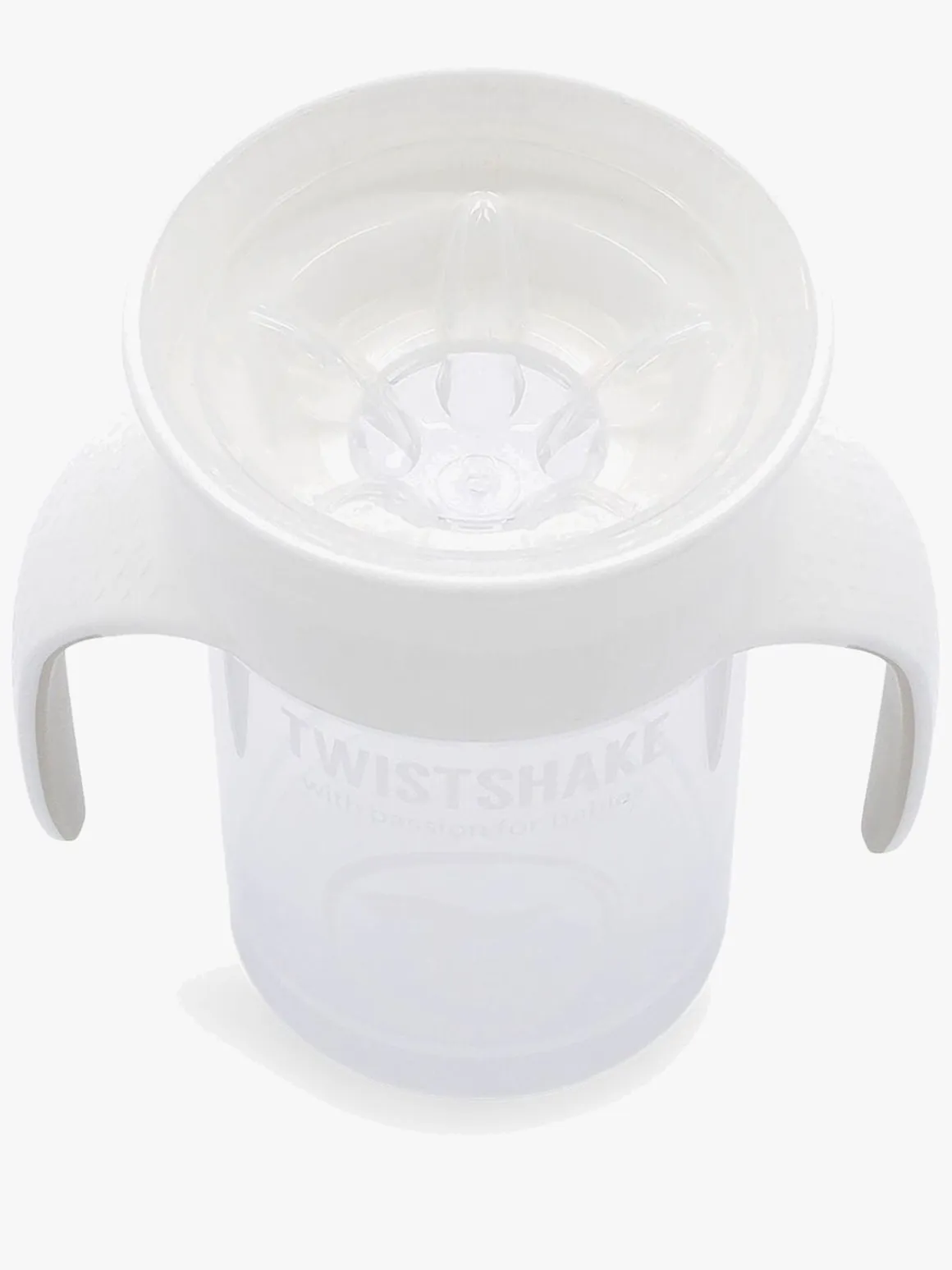 Twistshake 360 Øvekop, White