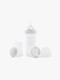 TwistShake Sutteflaske Anti-Kolik 260 ml, Hvid