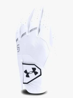 Under Armour Youth Coolswitch Golfhandske Højre, White