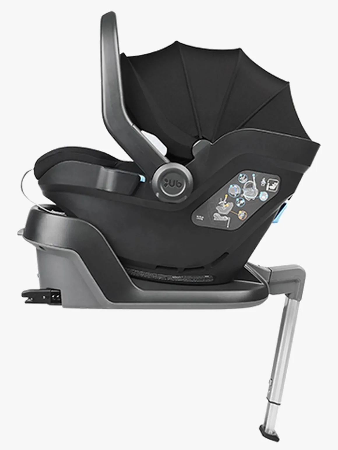 UPPAbaby MESA i-Size Autostol Baby, Jake Black