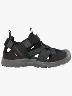 Viking Adventure Sandaler, Black/Charcoal