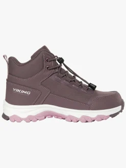 Viking Akkarvik Mid SL WP Forede Sneakers, Plum/Pink