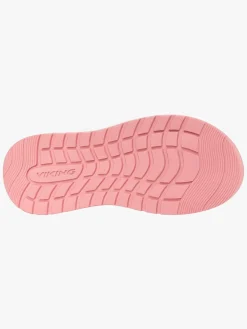 Viking Anchor Glitter 3V Sandaler, Light Pink
