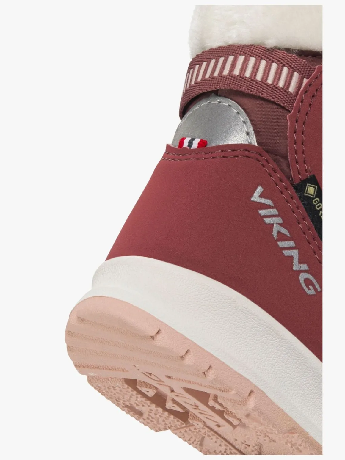 Viking Belle Butterfly 2V GTX Vinterstøvler, Dark Pink
