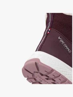 Viking Equip Defence WP 2V Vinterstøvler, Grape/Antique Rose