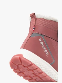 Viking Equip Glow Warm WP 2V Vinterstøvler, Pink