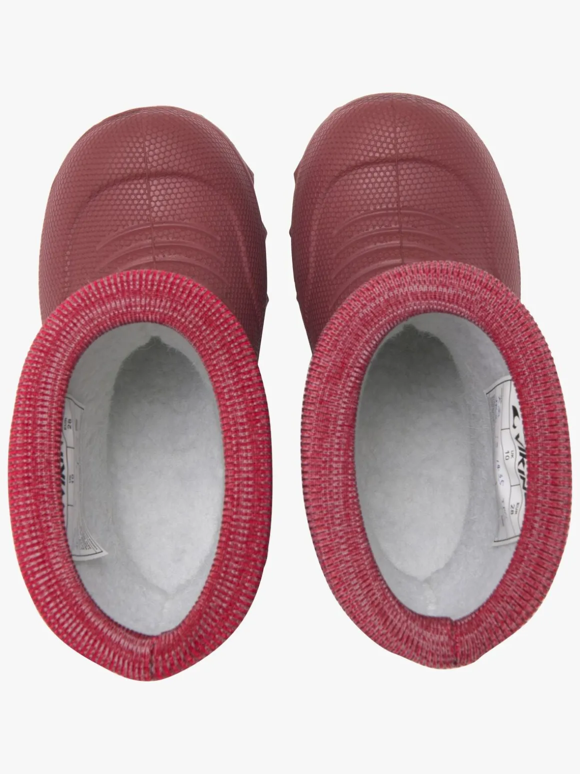 Viking Frost Fighter Forede Gummistøvler, Dark Pink