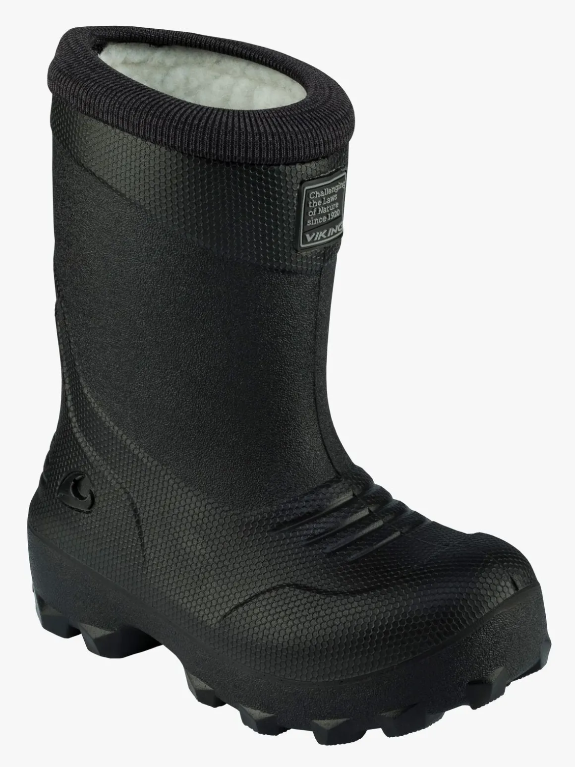 Viking Frost Fighter Forede Gummistøvler, Black