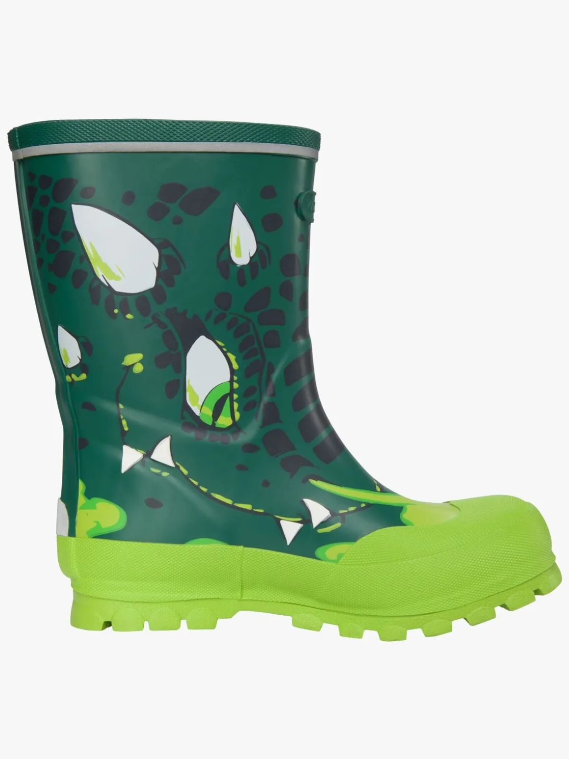 Viking Jolly Print Gummistøvler, Bottlegreen