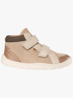 Viking Molde Barefoot Mid TEX 2V Jr Sneakers, Dark Natural
