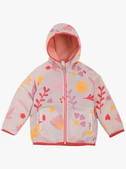 Viking Play  Vendbar Fleecetrøje, Light Pink