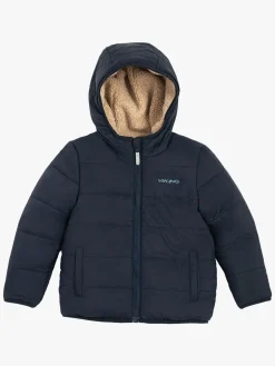 Viking Playtime Vendbar Dynejakke/fleecetrøje, Navy