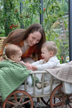 Vinter & Bloom Tæppe Cuddly, Basil Green