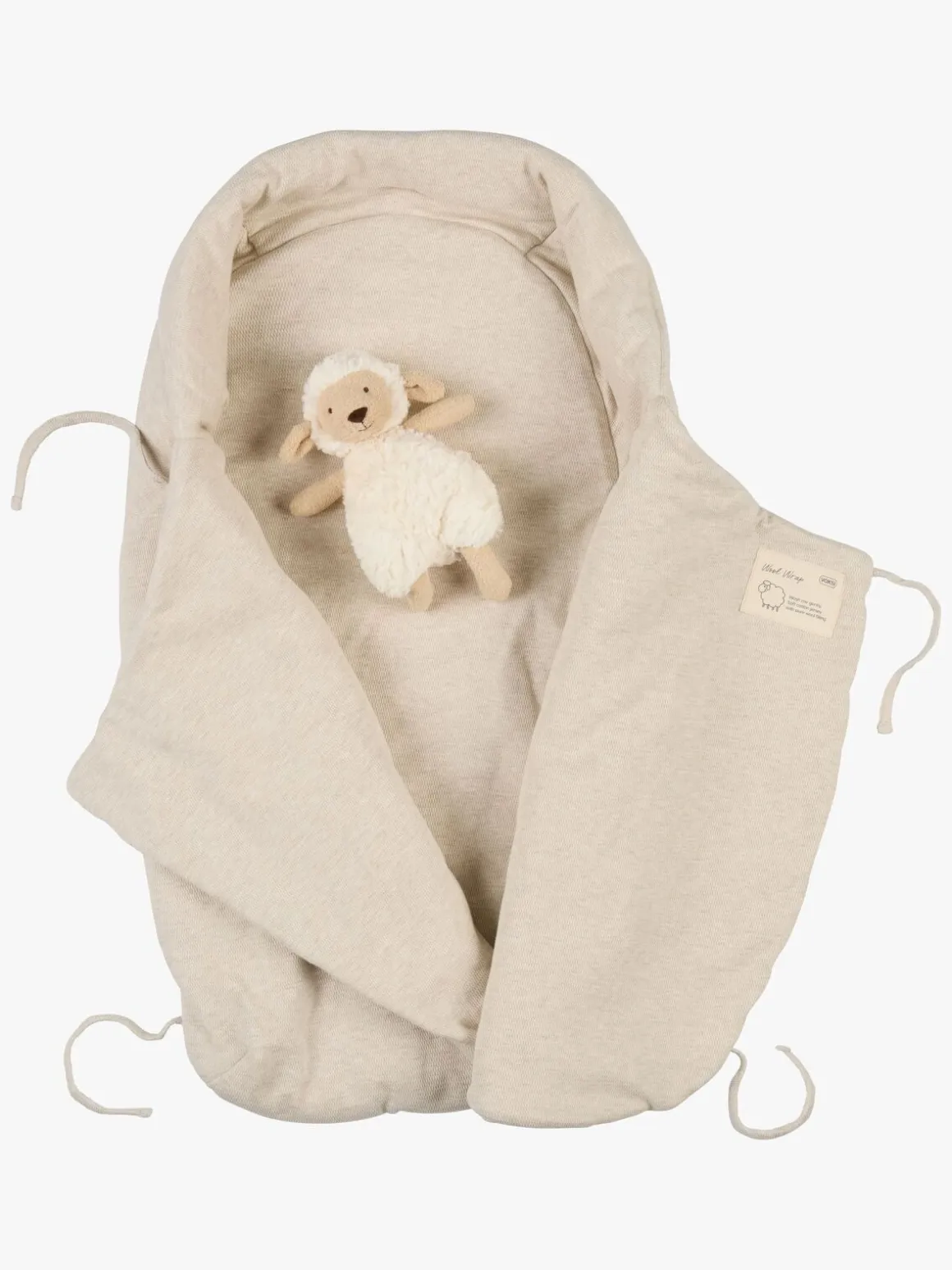 Voksi Wool Wrap Kørepose, Sand