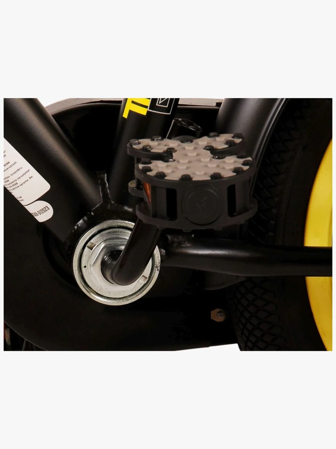 Volare Thombike Cykel 14 Tommer, Sort/Gul