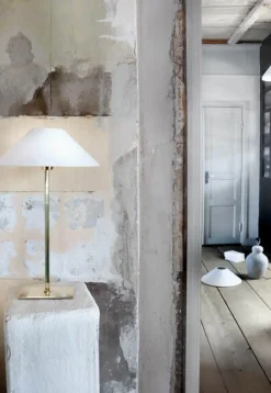 Watt&Veke Basic Flat Lampeskærm 36, Hvid