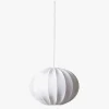 Watt&Veke  Oval Bold Lampeskærm 40, Hvid
