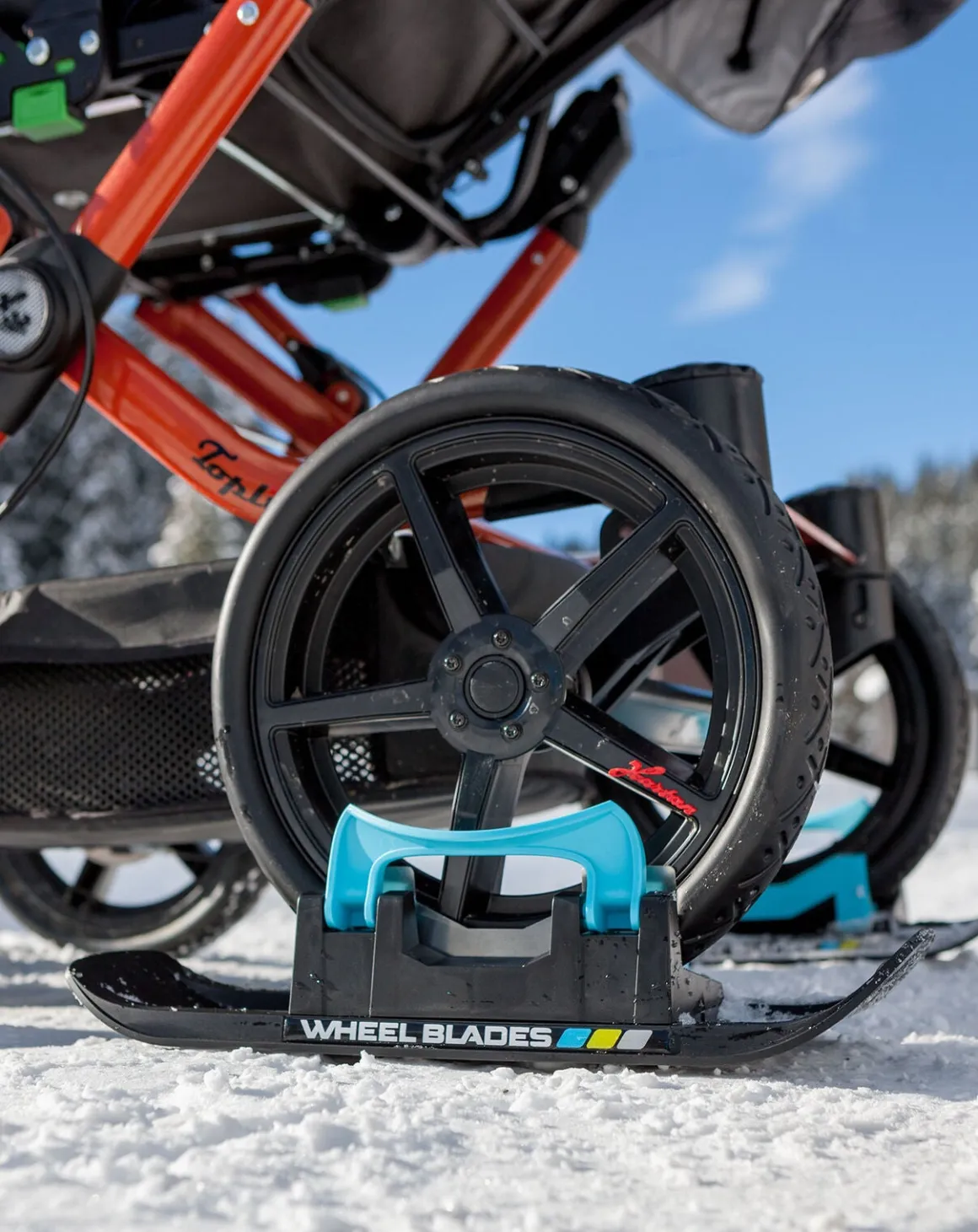 Wheelblades XL Miniski til Barnevogn, Par