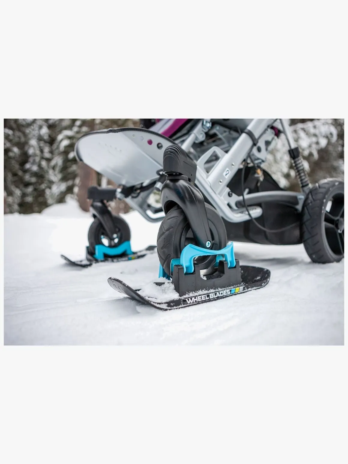 Wheelblades XL Miniski til Barnevogn, Enkel