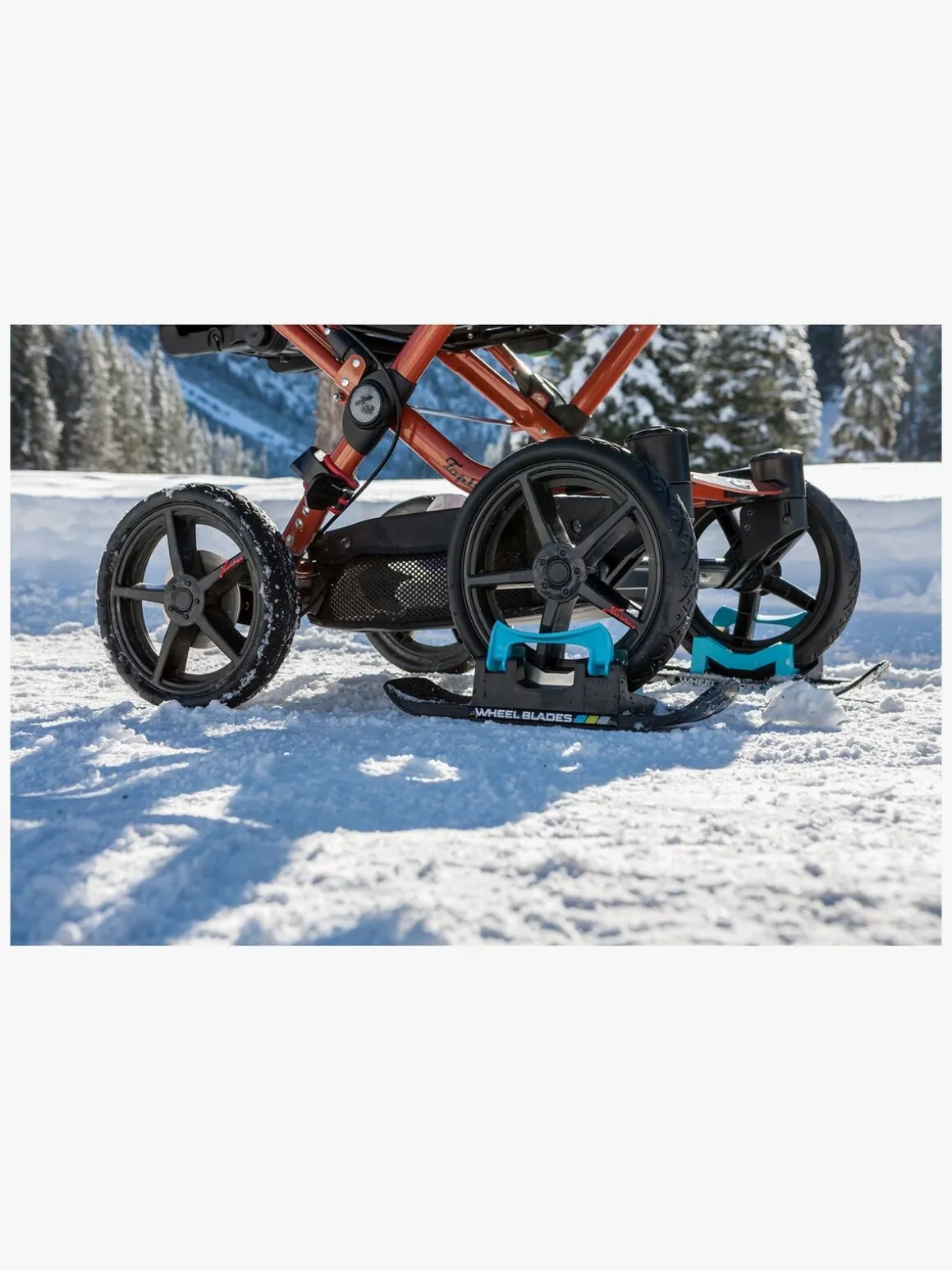 Wheelblades XL Miniski til Barnevogn, Enkel
